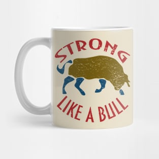 Strong like a bull Bodybuilder Gym Mug